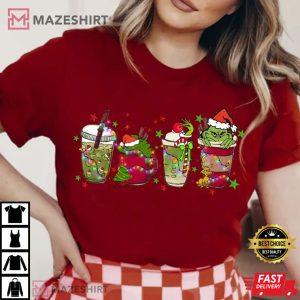 Grinch Coffee Shirt Elf Coffee Tee