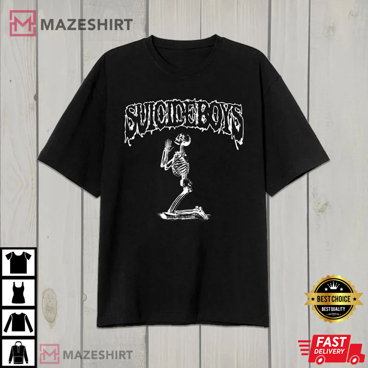 Suicideboys Skeleton Gift For Fan T-Shirt Suicideboys Skeleton Gift For Fan T-Shirt