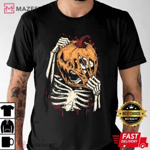 Halloween Skeleton Pumpkin 3