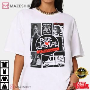 Tupac Shakur Poetic Justice Chemistry 90s TShirt 4