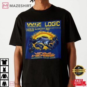 Wiz Khalifa Logic 2022 Tour Gift For Fan T Shirt 1 1