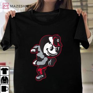 Ohio State Buckeyes Vintage Brutus Officially Licensed T Shirt 1