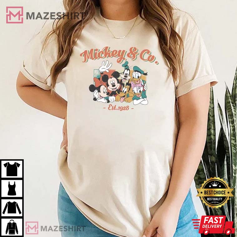 Vintage Mickey & Co 1928 T-Shirt Vintage Mickey & Co 1928 T-Shirt