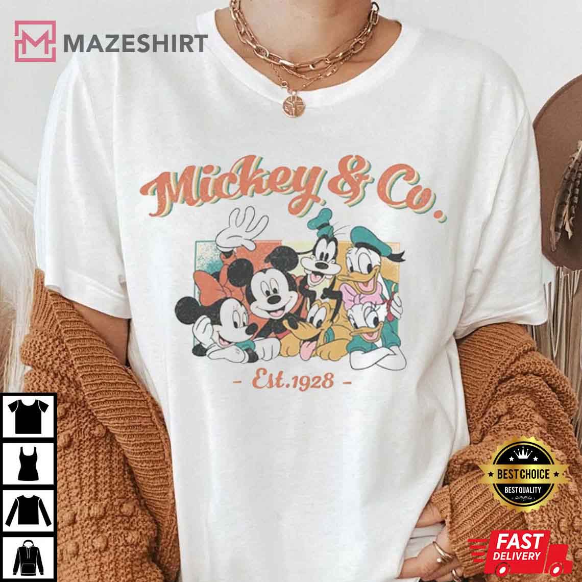 Vintage Mickey & Co 1928 T-Shirt Vintage Mickey & Co 1928 T-Shirt