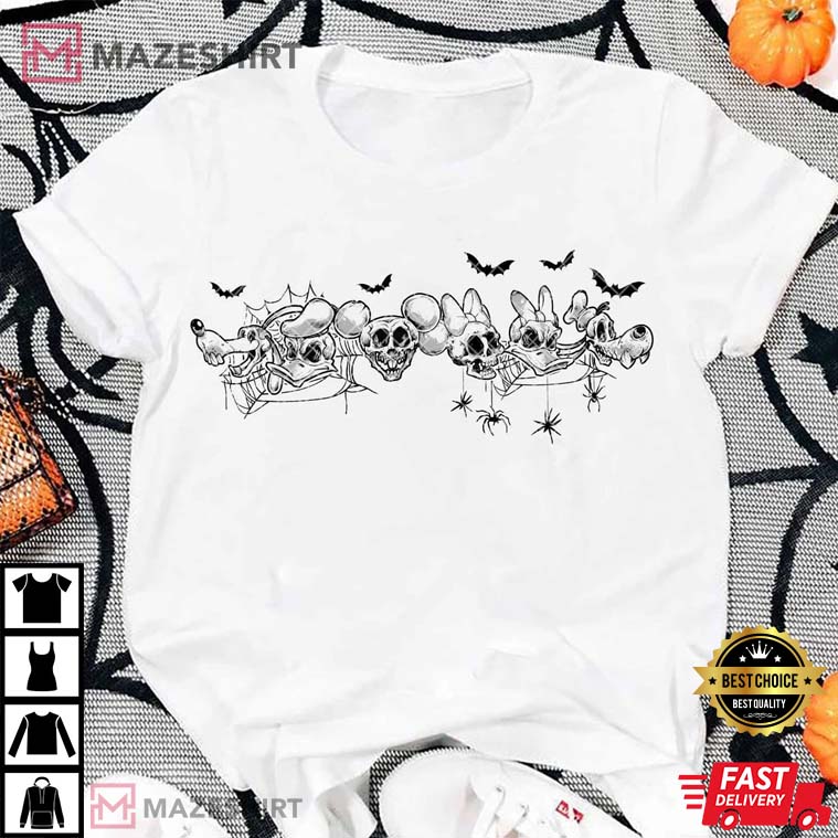 Disney Skeleton Halloween T-Shirt Disney Skeleton Halloween T-Shirt