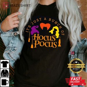 Its Just a Bunch of Hocus Pocus Shirt Halloween Party Shirts