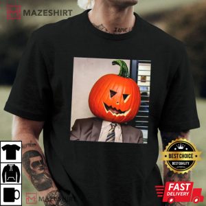 Dwight Pumpkin Head Halloween 3