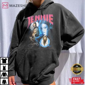 Jennie 90s Rap T-shirt 4