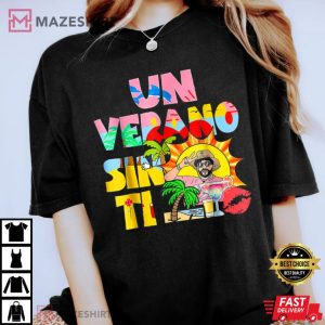 Bunny Un Verano Worlds Tour Sin Ti Merch T-Shirt