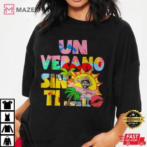 Bunny Un Verano Worlds Tour Sin Ti Merch T-Shirt
