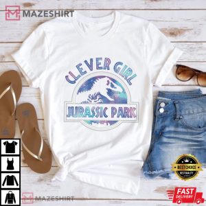 Clever Girl Graphic Jurassic Park Retro T-Shirt