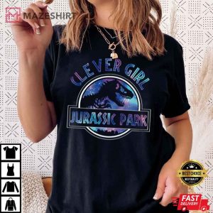 Clever Girl Graphic Jurassic Park Retro T-Shirt