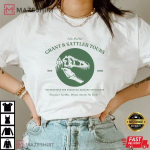 Grant & Sattler Tours Dinosaur T-Shirt