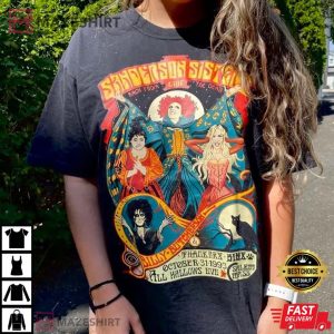 Hocus Pocus Sanderson Sisters Vintage Style T-Shirt