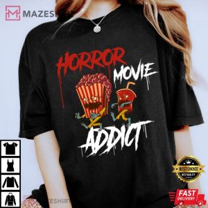 Horror Movie Addict Long Sleeve T-Shirt