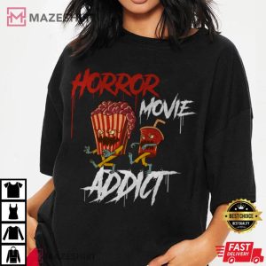 Horror Movie Addict Long Sleeve T-Shirt