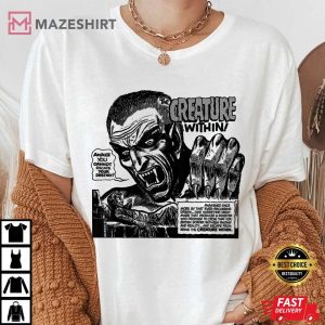 Horror Movie Monster Halloween Count Dracula Vampire T-Shirt