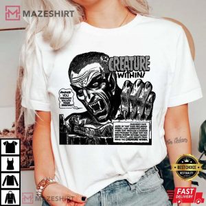 Horror Movie Monster Halloween Count Dracula Vampire T-Shirt