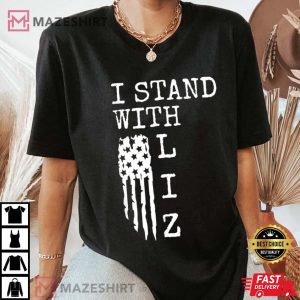 I Stand With Liz Cheney 2024 President Election Liz 24 T-Shirt