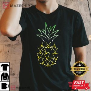 Ice Hockey Shirt Funny Pineapple Hawaii For Hockey Player T-Shirt
