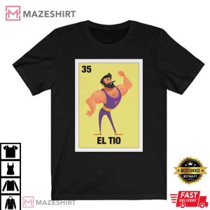 El Tio Mexican Loteria Unisex T-Shirt