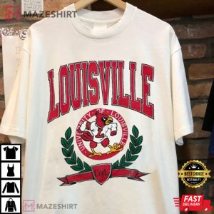 NCAA Louisville Cardinals Unisex Crewneck T-Shirt
