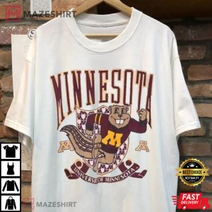 NCAA Minnesota Golden Gophers Logo Unisex Crewneck T-Shirt