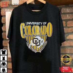 NCAA University of Colorado Unisex Crewneck T-Shirt