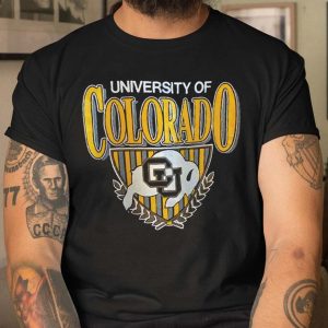 NCAA University of Colorado Unisex Crewneck T-Shirt