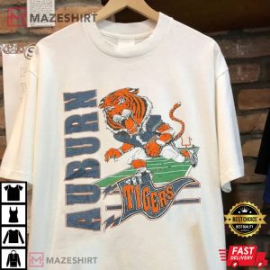 NCAA Vintage Auburn Tigers Logo Unisex Crewneck T-Shirt