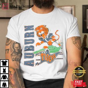 NCAA Vintage Auburn Tigers Logo Unisex Crewneck T-Shirt