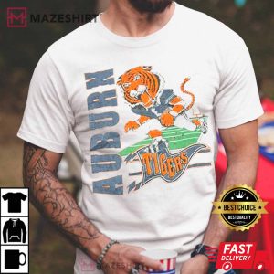 NCAA Vintage Auburn Tigers Logo Unisex Crewneck T-Shirt