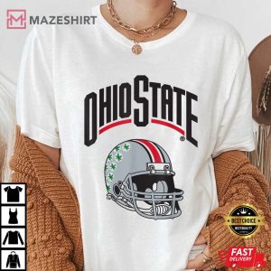 Ohio State Buckeyes Football Helmet Logo T-Shirt