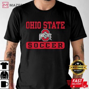 Ohio State Buckeyes Soccer Black T-Shirt