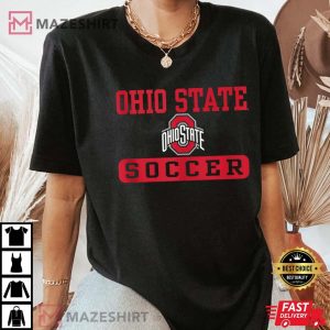 Ohio State Buckeyes Soccer Black T-Shirt