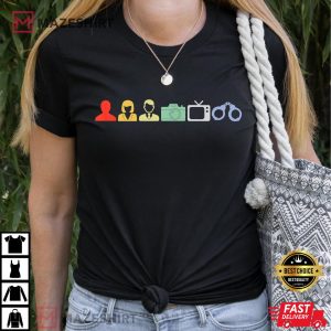 Person Woman Man Camera TV Prison T-Shirt