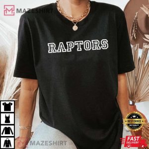 Raptors Athletic Sport College University Alumni T-Shirt