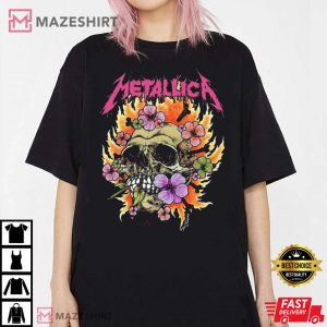 Metallica Floral Skull Best 2