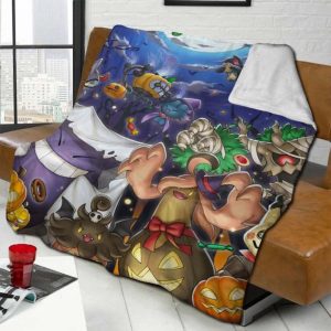 Halloween Pokemon 3D Printed Baby Gift Blanket