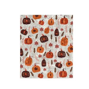 Pumpkin Halloween Fall Blanket