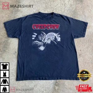 Vintage 90’s Creepshow Horror Halloween Faded Black T-Shirt