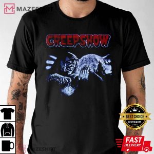 Vintage 90’s Creepshow Horror Halloween Faded Black T-Shirt