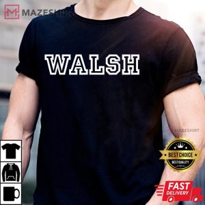 Walsh Athletic Sport College University Alumni T-Shirt