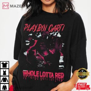 Playboi Carti Album Studio Whole Lotta Red T-shirt