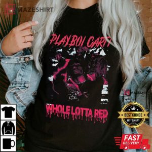 Playboi Carti Album Studio Whole Lotta Red T-shirt