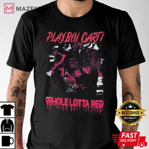 Playboi Carti Album Studio Whole Lotta Red T-shirt
