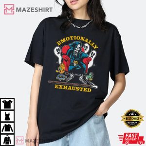 Emotionally Exhausted Vintage Skull 2