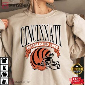 Cincinnati Bengals Established 1968 T-Shirt
