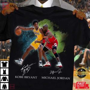 Kobe Bryant And Michael Jordan Vintage T-Shirt