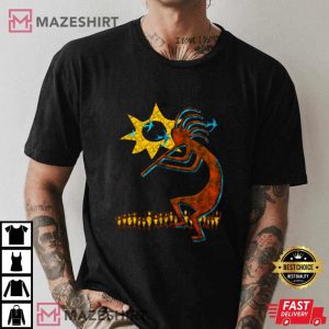 Kokopelli Concert Cool Fashion Native American T Shirt 2